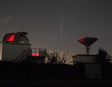 Komet Neowise am 22. Juli 2020